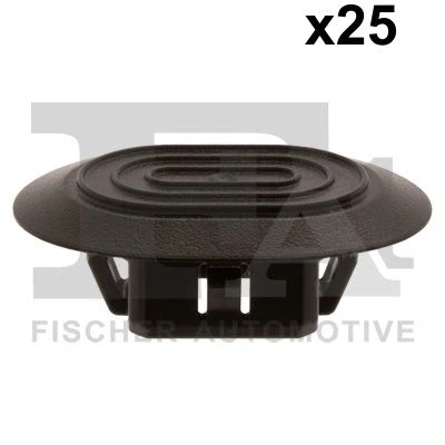 Bild av FA1 77 10005.25 Clip, list svart TOYOTA: Auris Hatchback (E15) 1.4 D 4D, 1.6, 1.33 Dual VVTi, 2.0 4D 2006 2012