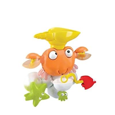 Bild av Lexibook, Vattenkrabba, Badleksaker, vattenanimationer, 3 sugkoppar, Orange, IT025