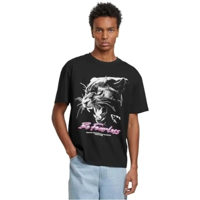 Bild av Mister Tee BE Fearless Tshirt med print, Storlek: Large, Black