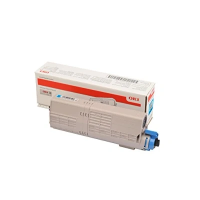 Bild av OKI 46490607 Cyan Toner MC563dn MC563dnw C542dn Tonerkassett Blå