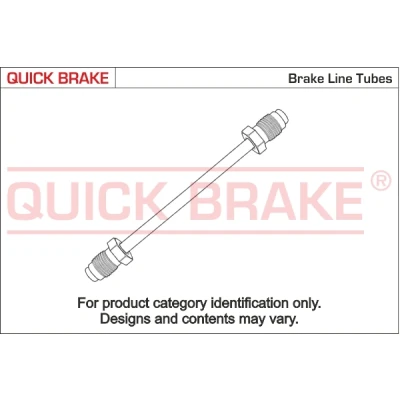 Bild av QUICK BRAKE CU 1760A A Conduite de frein VOLKSWAGEN: Transporter 4 Bus, 4, Sharan I, FORD: Transit Mk5 Сamion à Plateau/Сhâssis