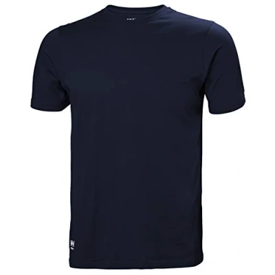 Bild av Helly Hansen Workwear Unisex vuxen x Button Down Shirt, Navy, XL byst 42,5 tum, (107,95 cm)