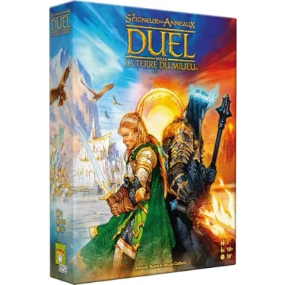 Bild av Repos Production Asmodee Sagan om ringen: Duell för Middle Earth Strategiskt brädspel 2 spelare skapat av Antoine Bauza och Bruno Cathala Från 10 år