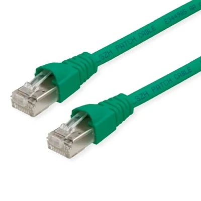 Bild av Telegärtner patchkabel (Cat.7, F STP LSZH 2 m) grön
