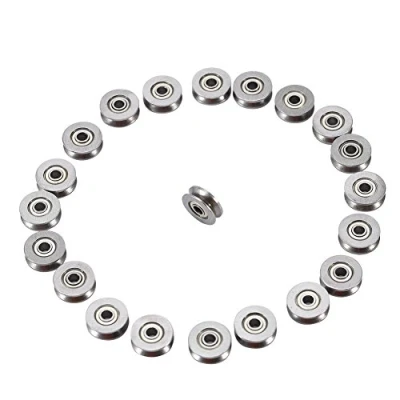 Bild av 20 st V623ZZ V Spårkullagerremskiva för Rail Track Linear Motion System 3x12x4mm