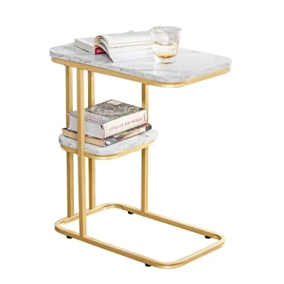 Bild av SoBuy Sidobord Soffbord Cafébord Laptopbord FBT110 G