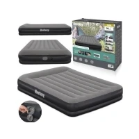 Bild av Bestway Tritech Inflatable Mattress with Built in USB Pump 152x203cm 671BU
