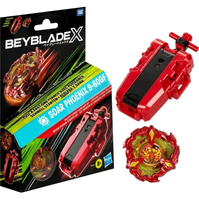 Bild av Beyblade X Soar Phoenix Deluxe String Launcher Set