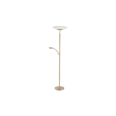 Bild av Paul Neuhaus LED golvlampa Alfred, mässingsfärgad, dimbar
