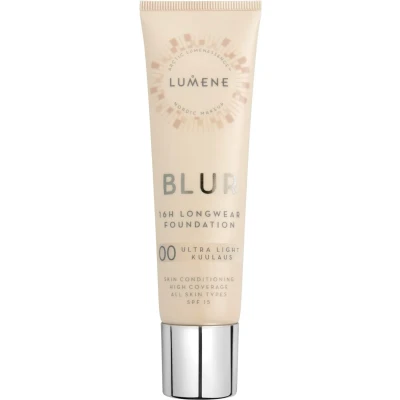 Bild av Lumene Blur 16H Longwear Foundation SPF15 00 Ultra Light 30 ml