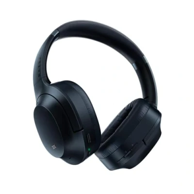 Bild av Razer Opus Trådlösa THX certifierade hörlurar med avancerad aktiv brusreducering ANC (Wireless Headset, Bluetooth, upp till 40 timmar, Mikrofoner, Omgivningsläge) Svart