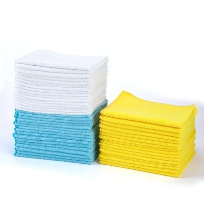 Bild av Amazon Basics Rengöringsdukar i mikrofiber, 30,5 x 40,6 cm, 48 pack, flerfärgad