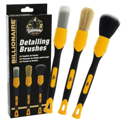 Bild av Billionaire Detailing Brushes set om 3 st.