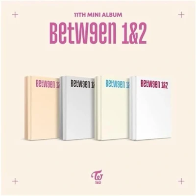 Bild av JYP Entertainment, Twice Between 1&amp;2, 11:e minialbum + förbeställningsförmån vikt affisch (krypteringsver.), 153 x 215 20,5 mm, (JYPK1452)