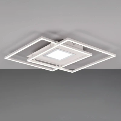 Bild av Trio Lighting LED taklampa Via CCT dimbar fjärrkontroll vit