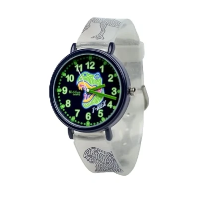 Bild av Kiddus Time Teacher Classic Klocka trex glow in the dark för barn, Storlek: One Size, T rex