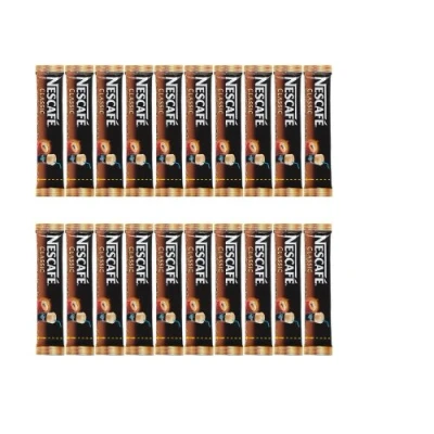 Bild av Grekisk Nescafe Classic Instant Frappe kaffe 20 x 2 gr pinnar