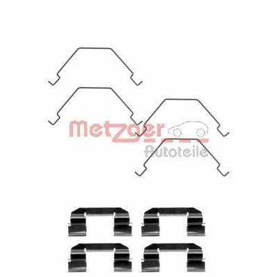 Bild av METZGER 109 1292 Kit d&#039;accessoires, plaquette de frein à disque MAZDA: Premacy, 626 V Break, 323 F 6