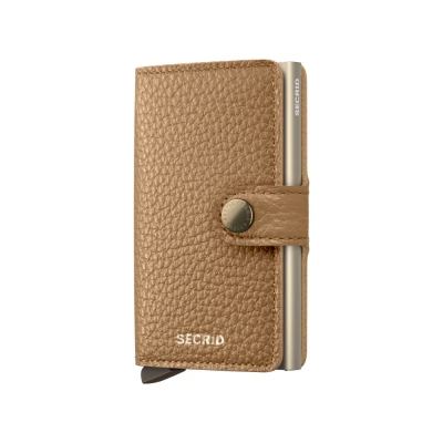 Bild av Secrid Miniwallet Pebble Cappuccino Gratis gravyr