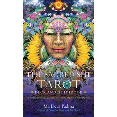 Bild av the Sacred She Tarot Deck and Guidebook: A Universal Guide to Heart of Being