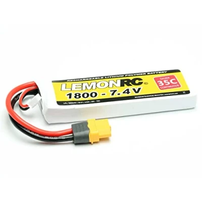 Bild av LemonRC Modelbyggeri batteripakke (LiPo) 7.4 V 1800 mAh Celletal: 2 35 C Softcase XT60