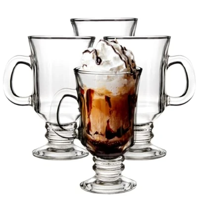 Bild av Premier Housewares 1405262 Irish kaffeglas set om 4, glas