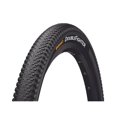 Bild av Continental 50 584 DoubleFighter III (27,5 x 2,00 tum) svart clincher däck 1 st.