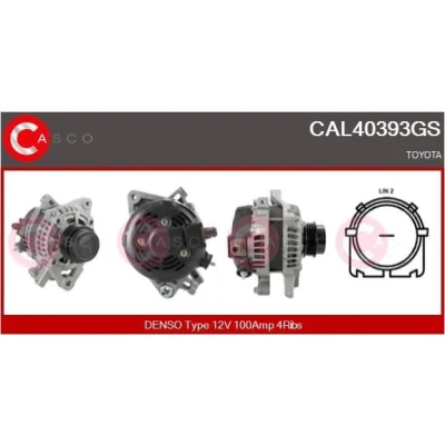 Bild av CASCO CAL30103AS Generator 12V 100A ALFA ROMEO: GT, 156 Sportwagon, 147, FIAT: Punto II Hatchback, Stilo Hatchback