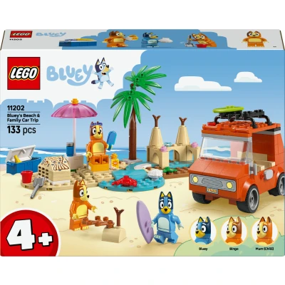 Bild av LEGO Blueys familjetur till stranden