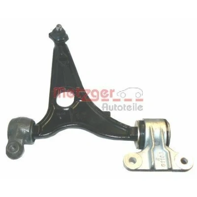 Bild av METZGER 58034902 Bras de suspension avec support en caoutchouc, rotule Essieu avant droit barre oscillant transversal 17