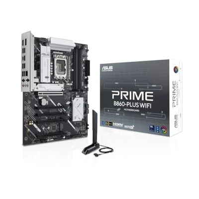Bild av ASUS PRIME B860 PLUS WIFI Moderkort Intel LGA1851 socket DDR5 RAM ATX
