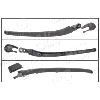 Bild av Bras d&#039;essuie glace, nettoyage des vitres Aic 54362 arrière sans balai d’essuie glace avec cache BMW: 3 Touring