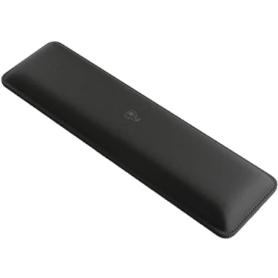 Bild av Glorious Gaming Padded Keyboard Wrist Rest (TKL, 25 mm tjockt) Fransfria sydda kanter, slät tygyta, halkfri gummibas, medelhög fasthet, 360 x 100 Black Stealth