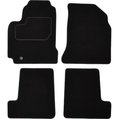 Bild av MAMMOOTH A041 TOY310 PRM 01 Ensemble de tapis sol Textile avant et arrière 4 noir Sur mesure TOYOTA: RAV4 II SUV