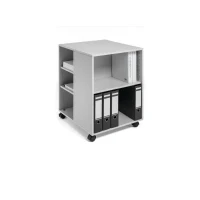 Bild av Durable 3113 47, Multimediavagn, Trä, Melamin, 25 kg, 6 galler, 4 hjul