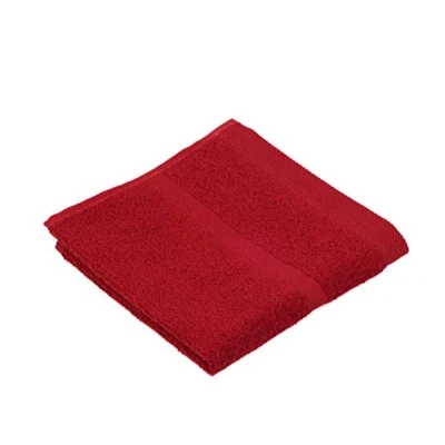 Bild av Gözze tvålhandduk set om 4, mjuk och absorberande, 100% bomull, 30 x cm vinröd