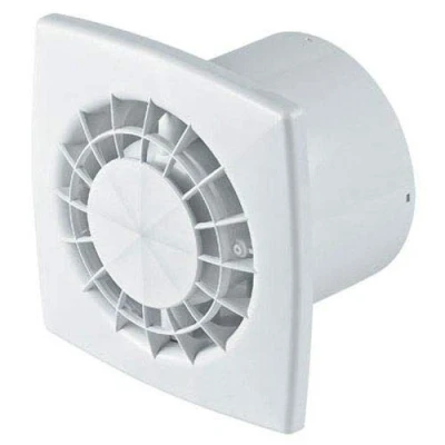 Bild av 12 V DC badrumsfläkt 100 mm/4 tum med kullager låg spänning vägg takventilator