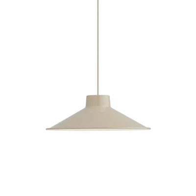 Bild av Muuto Top Pendant Hängande lampa Large Sand Ø36 x H12 cm