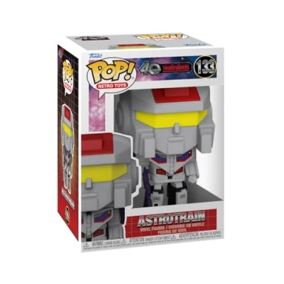 Bild av Funko POP! Retro Leksaker: Transformers G1 Astrotrain Vinylfigur för samlare Presentidé Officiell merchandise Leksaker barn och vuxna TV fans Modellfigur utställning