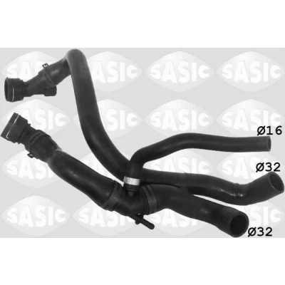 Bild av SASIC 3406119 Durite De Refroidissement gauche inférieur VOLKSWAGEN: Golf 4, Bora Variant, Berline, SEAT: Leon I 3/5 portes, Toledo 2 Limousine