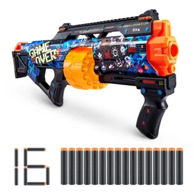 Bild av X Shot Skins Last Stand, Game Over, skumdart blaster (16 pilar)