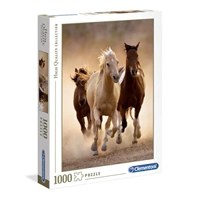 Bild av Puzzle Running horses 1000