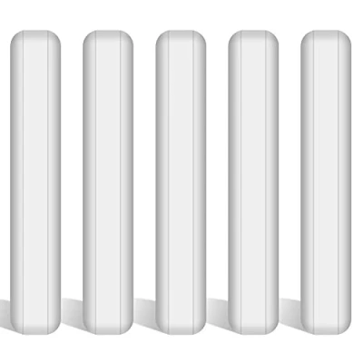 Bild av stonylab 5 Paket Omrörning Bar Set, 50 mm PTFE Belagda Magnetiska Barer Vit Omröra Mixer för Omrörare, PK