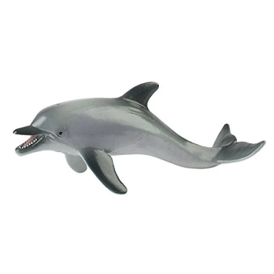 Bild av Bullyland 67412 leksaksfigur delfin, ca 17 cm djurfigur, detaljrik, PVC fri, perfekt som en liten gåva för barn från 3 år