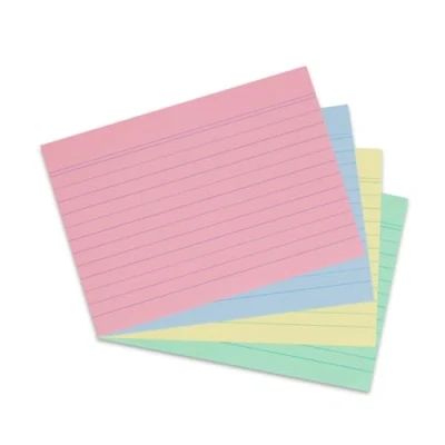 Bild av Herlitz 10836211 Indexkort 200 stycken, A6, Flerfärgad