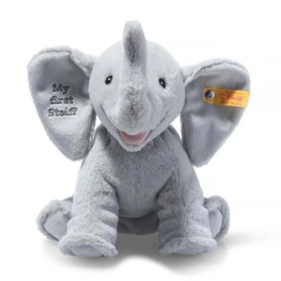 Bild av Steiff 242717 Soft Cuddly Friends My First Ellie Elefant 24 cm, grå