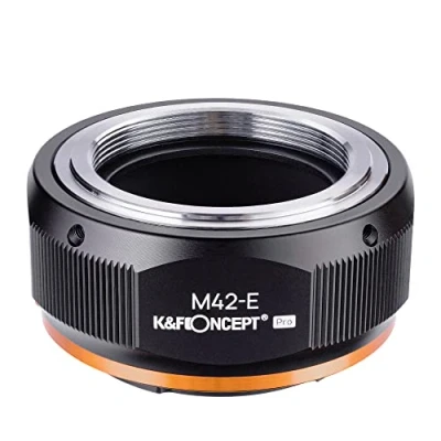 Bild av M42 to NEX Adapter, K&amp;F Concept Lens Mount Adapter for Compatible with Sony E Camera Body