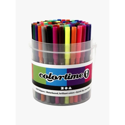Bild av Colortime Dubbeltusch Mixade Färger 100st