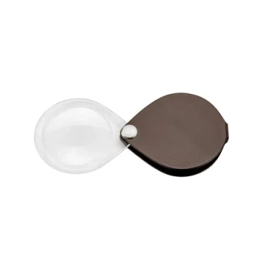 Bild av Eschenbach 1740150 klassiskt läder vikbart förstoringsglas 3,5x50 mm, nutriabraun