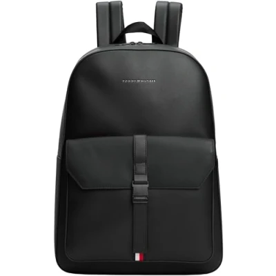 Bild av Tommy Hilfiger Foundation Backpack Dagryggsäck, Storlek: One Size, Black